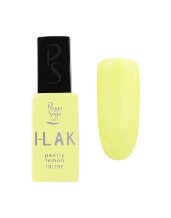 Peggy Sage I-LAK Soak Off Gel Polish Pearly Lemon 11ml