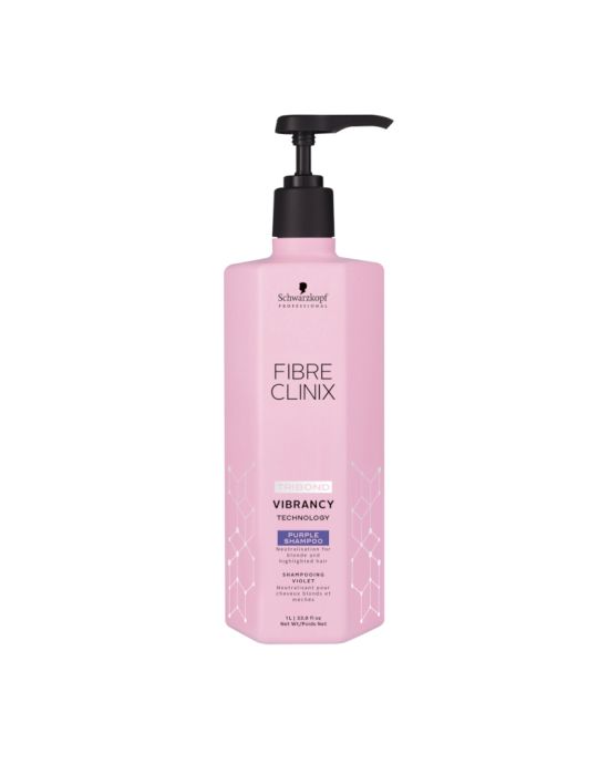 Schwarzkopf Professional Fibre Clinix Vibrancy Purple Shampoo 1000ml