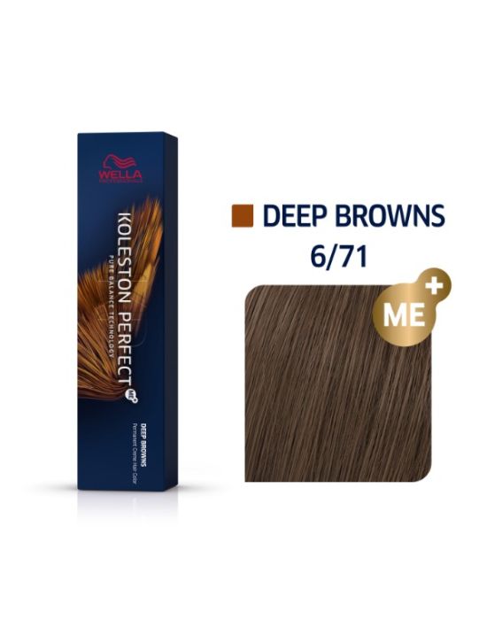 Wella Professionals Koleston Perfect Me Plus Deep Browns 6/71 60ML