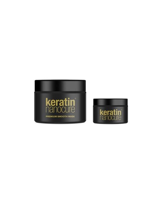 Keratin Nanocure® Smooth Mask 250ml + Travel size 75ml
