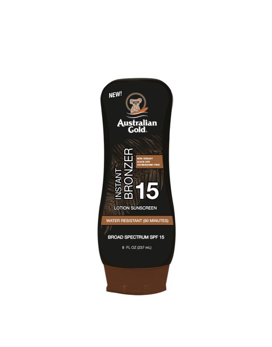 Australian Gold SPF 15 Lotion with Instant Bronzer 237ml