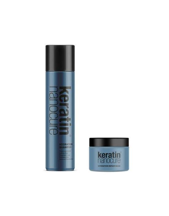 Keratin Nanocure® Hydration Shampoo 500ml+ Hydration Mask 250ml