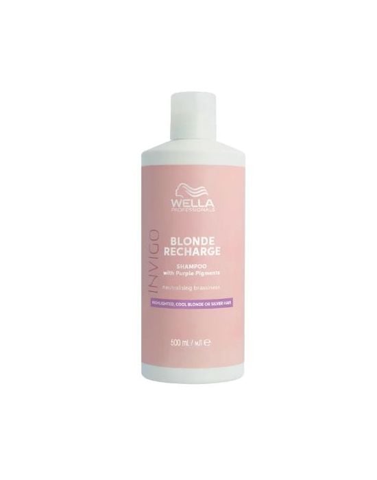 Wella Professionals Invigo Blonde Recharge Cool Blonde Shampoo 500ml