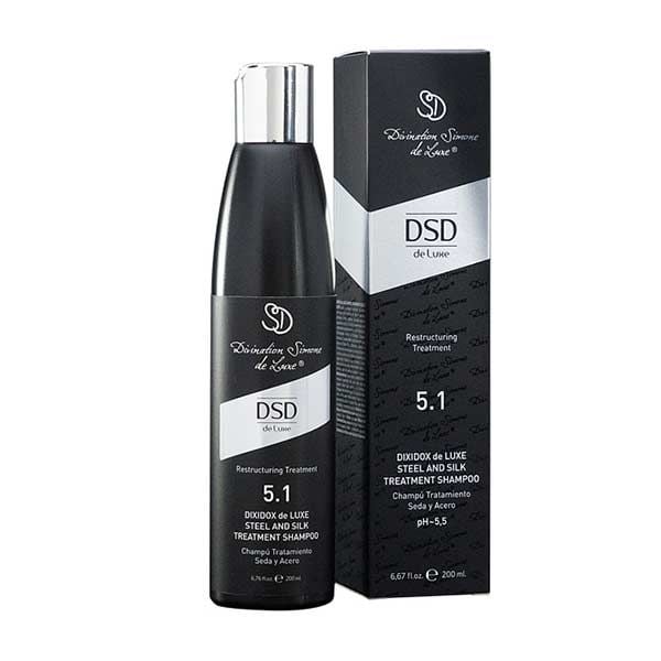 DSD De Luxe 5.1 Dixidox de Luxe Silk and Steel Treatment Shampoo 200ml