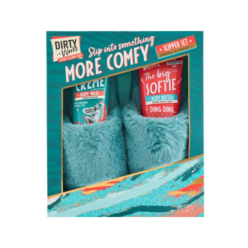 Dirty Works Slip Into Something more Comfy (Body Wash 200ml & Body Butter  200ml)