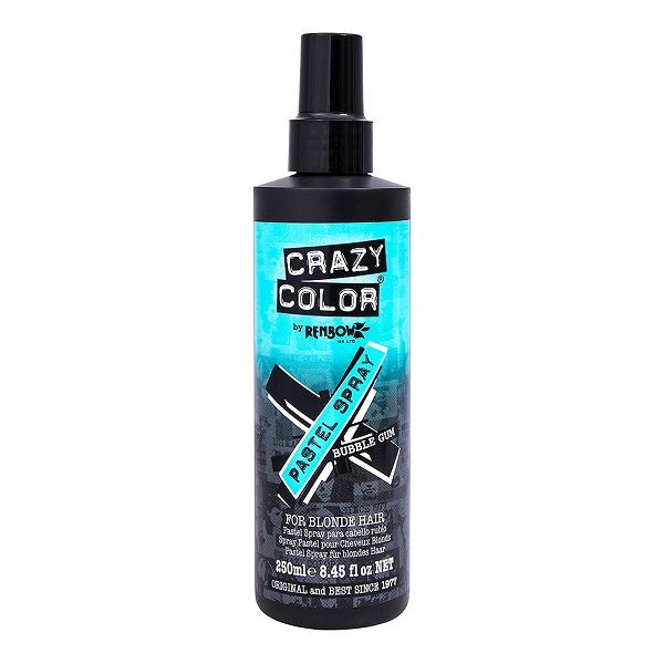 Crazy Color Pastel Spray Bubble Gum 250ml
