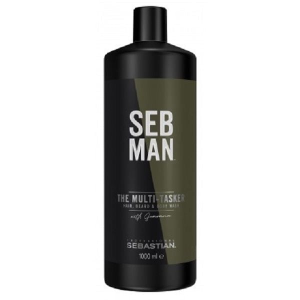 Sebastian Professional Seb Man The Multi-Tasker 3in1 Hair, Beard &amp; Body Wash 1000ml
