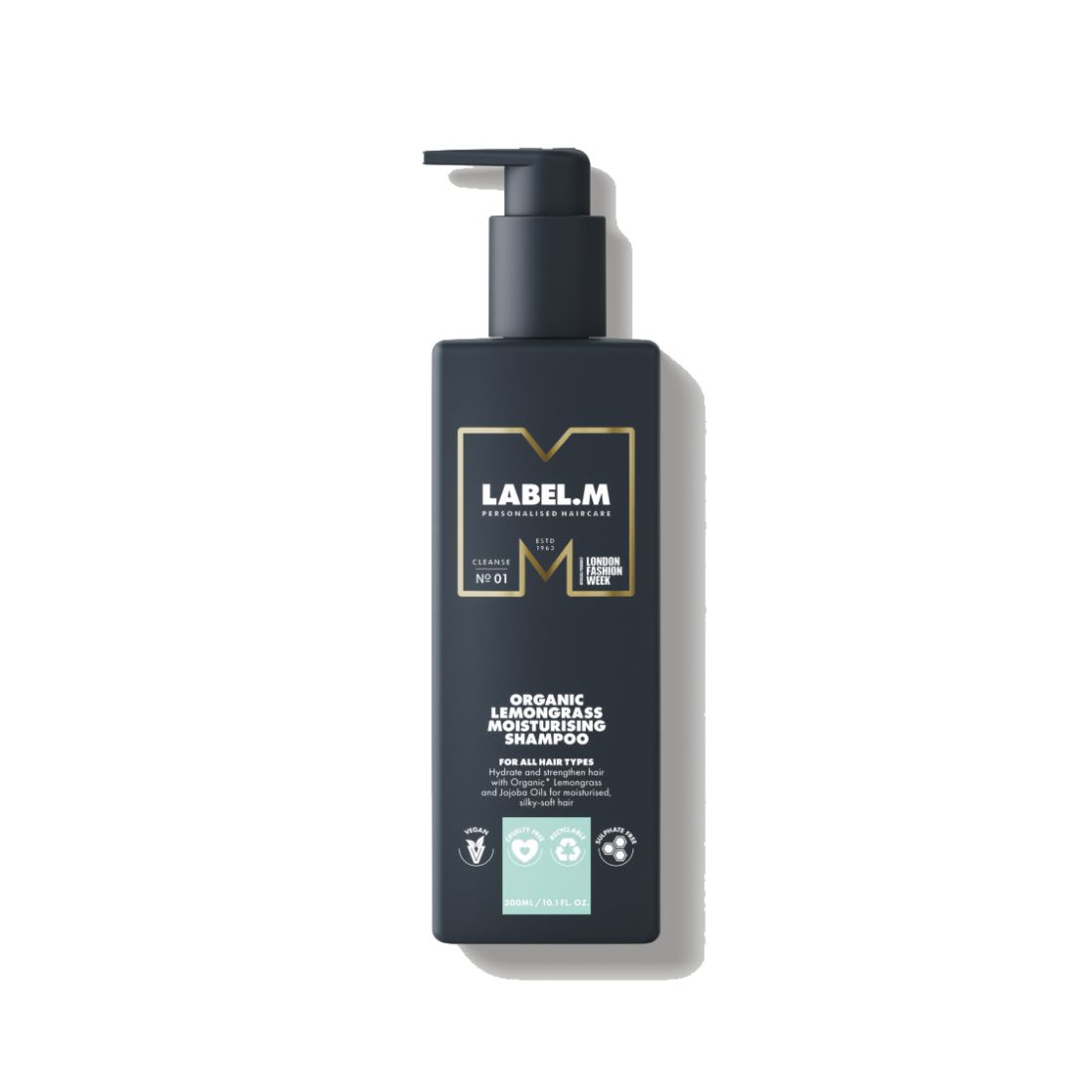 Label.M Organic Lemongrass Moisturising Shampoo 300ml