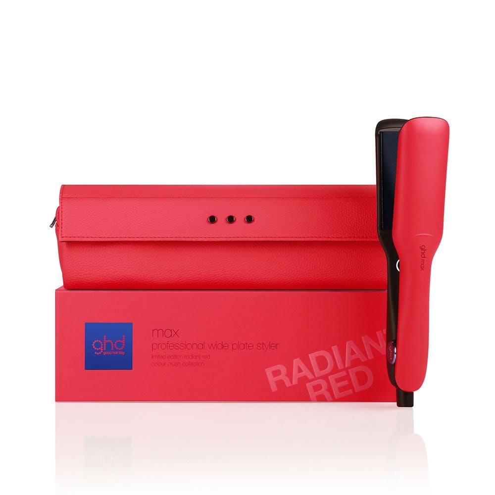 Ghd Max Styler Limited Edition Radiant Red Colour Crush Collection 