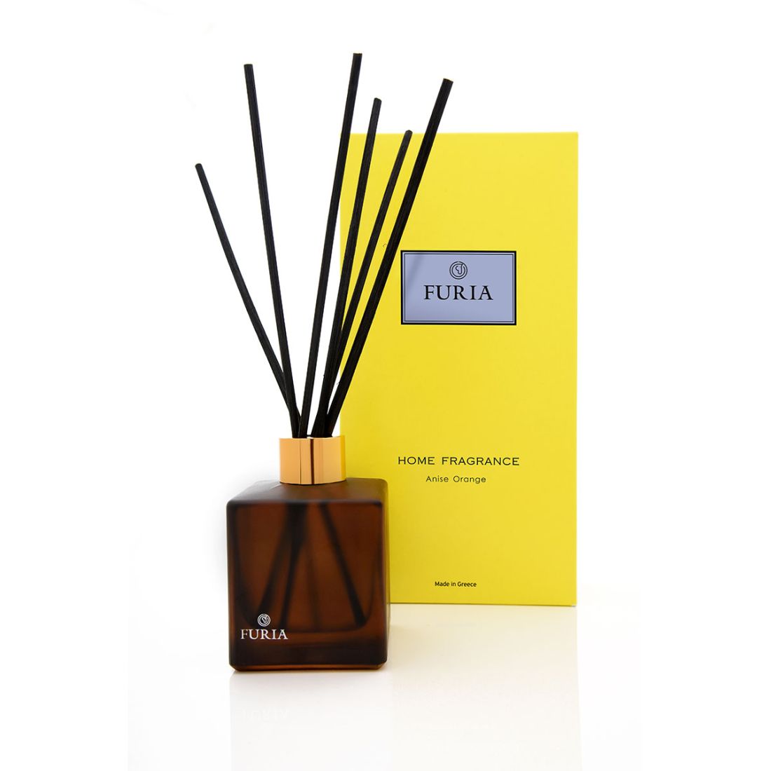 Furia Anise Orange Reed Diffuser With Sticks