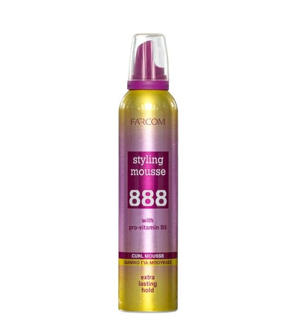 Farcom 888 Styling Mousse Curly Hair 250ml