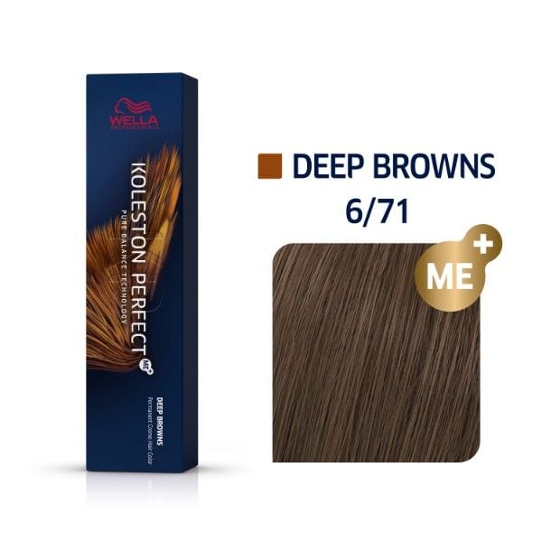 Wella Professionals Koleston Perfect Me Plus Deep Browns 6/71 60ML