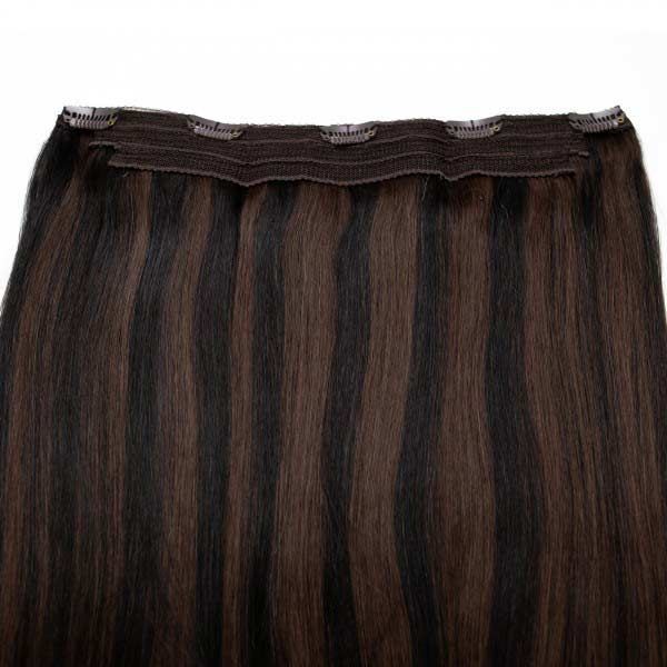 Seamless1 Ritzy Blend Clip In 1 Piece Remy Hair 55cm