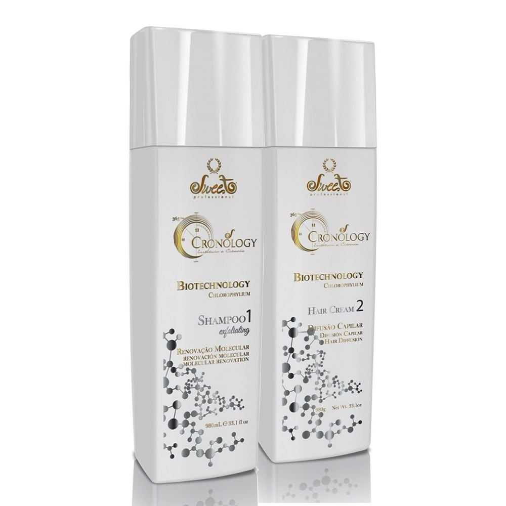 Sweet Professional Cronology Shampoo 1 980ml + Hair Cream 2 980g
