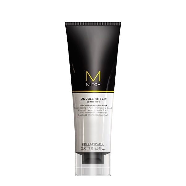 Paul Mitchell Mitch Double Hitter Sulfate-Free 2-in-1 Shampoo Conditioner 250ml