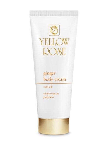 Yellow Rose Ginger Body Cream With Silk (250ml)