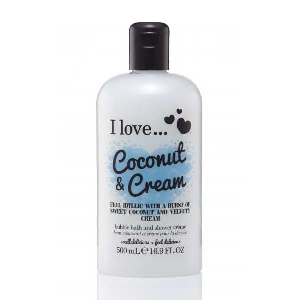 I Love Originals Coconut & Cream Bubble Bath 500ml
