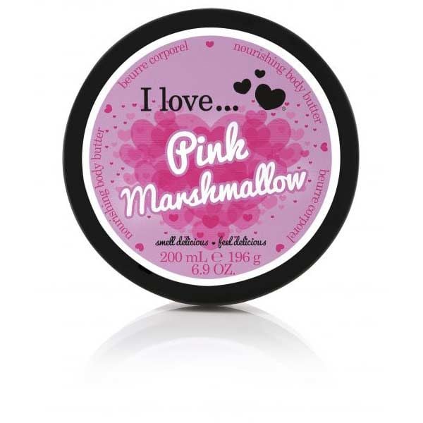 I Love Originals Pink Marshmallow Body Butter 200ml