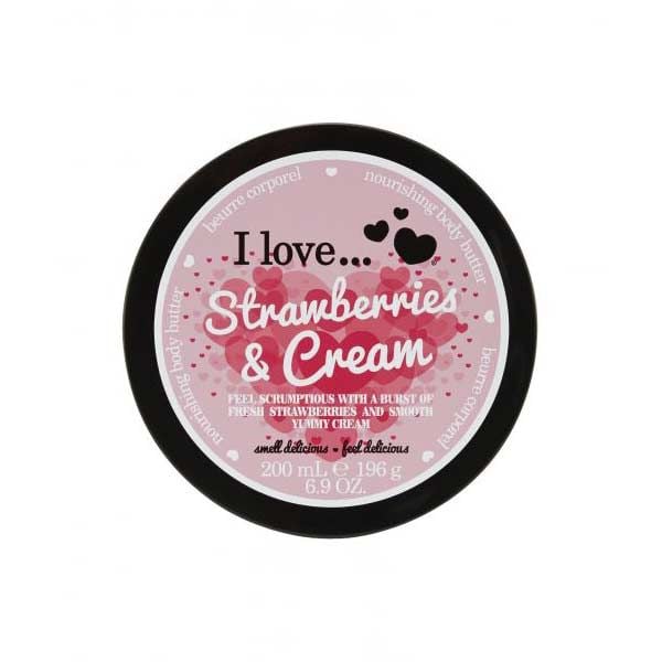 I Love Originals Strawberries & Cream Body Butter 200ml