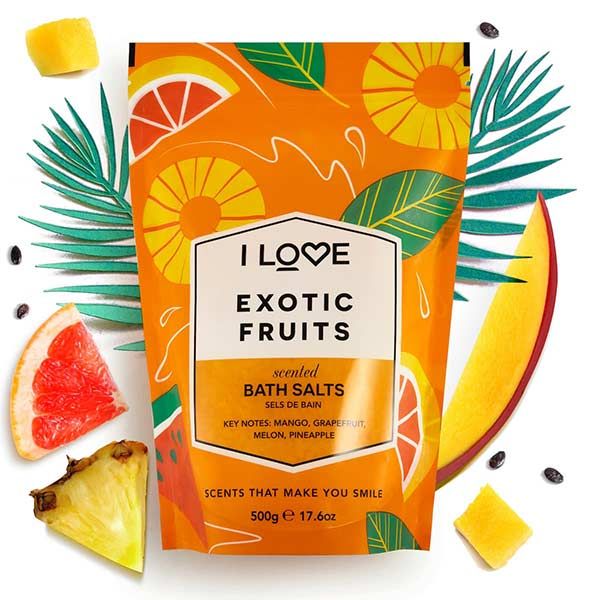 I Love Scents Exotic Fruit Bath Salts 500gr