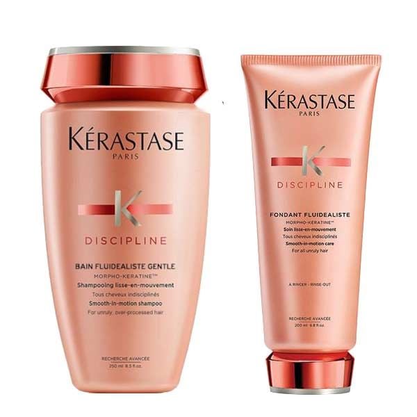 Kérastase Discipline Set (Shampoo No Sulfates 250ml, Conditioner 200ml)