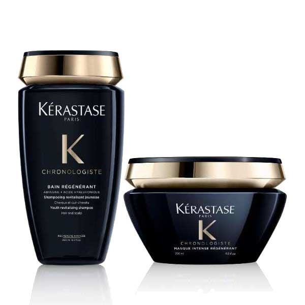 Kérastase Chronologiste Set (Bain Regenerant Shampoo 250ml, Intense Regenerant Mask 200ml)