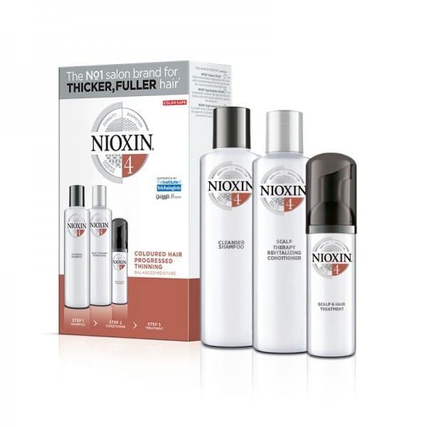 Nioxin Kit Σύστημα 4 (Σαμπουάν 150ml, Conditioner 150ml, Θεραπεία 40ml)