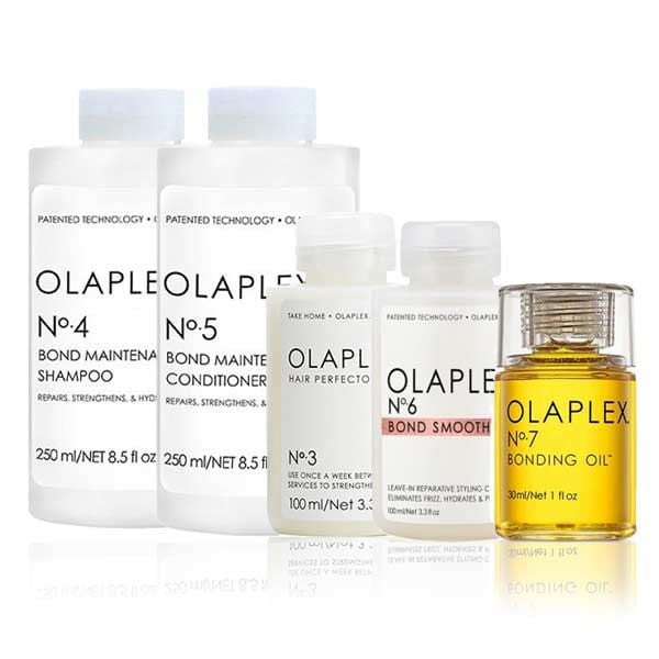 Olaplex Perfect Hair Set (No.3 100ml+No.4 250ml+No.5 250ml+No.6 Bond Smoother 100ml+No.7 Bonding Oil 30ml)