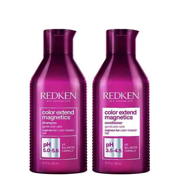 Redken Color Extend Magnetics Set (Shampoo 300ml, Conditioner 300ml)