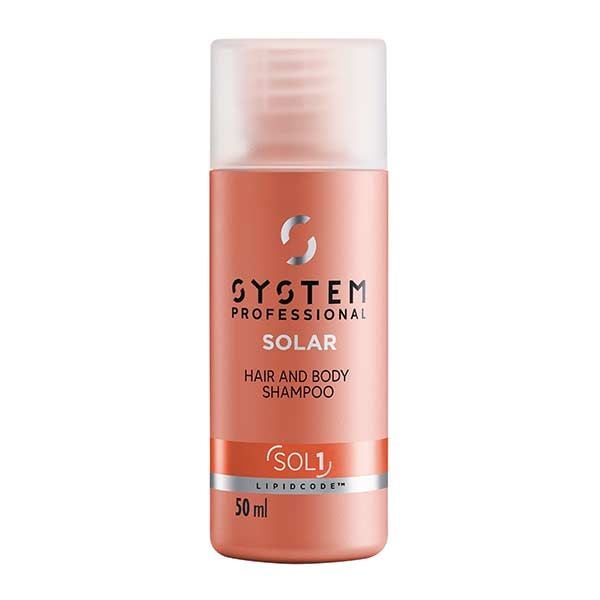  System Professional Solar Hair & Body Shampoo 50ml (SOL1) Travel Size
