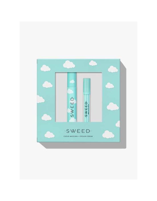 Sweed Cloud Gift Set (Cloud Mascara 12ml, Eyelash Growth Serum 3ml)
