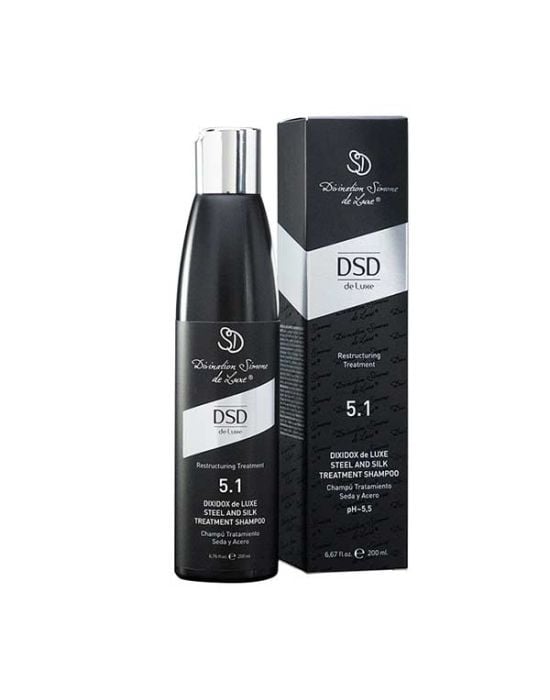 DSD De Luxe 5.1 Dixidox de Luxe Silk and Steel Treatment Shampoo 200ml