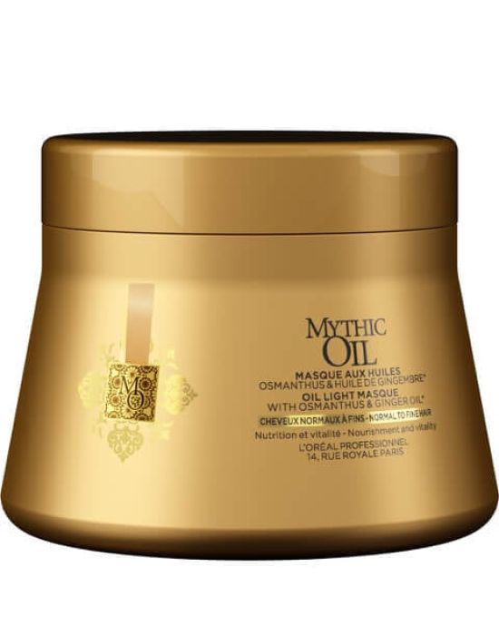 L'Oreal Mythic Oil Mask Normal-Fine Hair 200ml