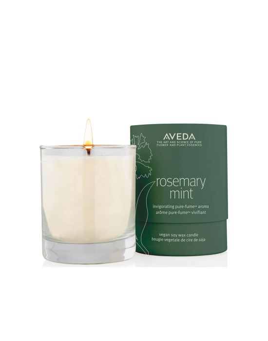 Aveda Rosemary Mint Invigorating Pure-Fume Aroma Vegan Soy Wax Candle