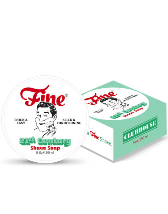 Fine Accoutrements Clubhouse New Formula Shaving Soap 150ml 