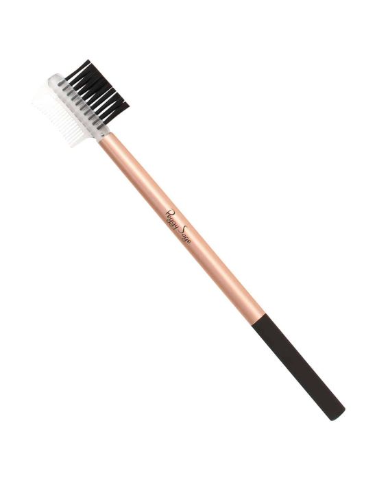 Peggy Sage Brush with comb/ eyelash and eyebrow brush - Nylon