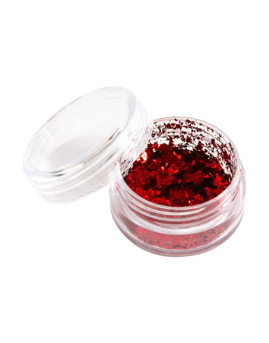 Peggy Sage Nail glitter flakes red -1g