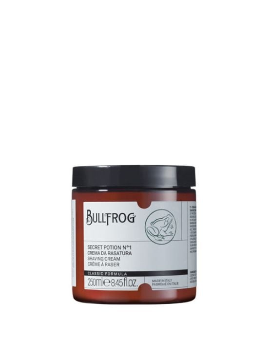 Bullfrog Shaving Cream Secret Potion No1 Nomad Edition 250ml (κρέμα ξυρίσματος βάζο)