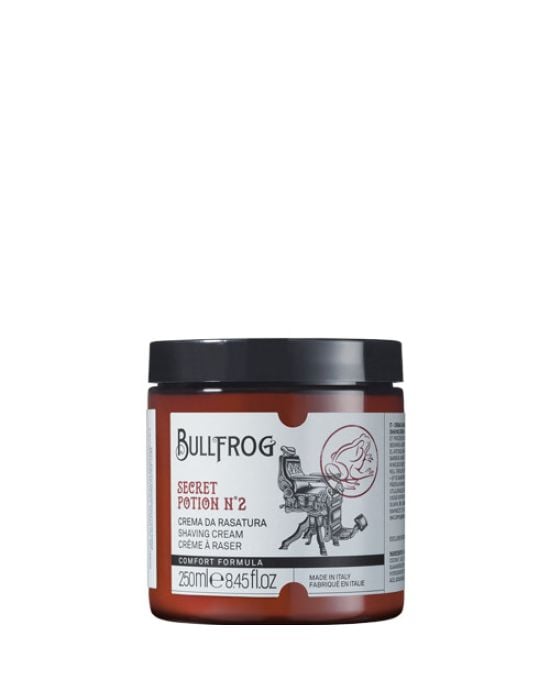 Bullfrog Shaving Cream Secret Potion No2 Nomad Edition 250ml (κρέμα ξυρίσματος βάζο)