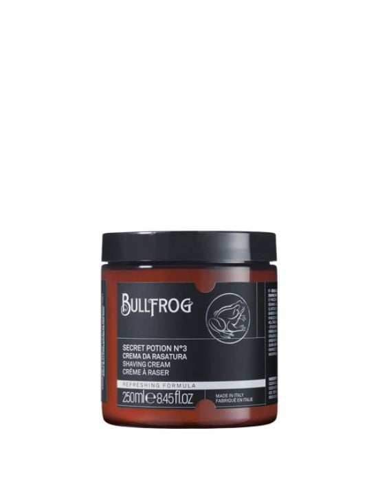 Bullfrog Shaving Cream Secret Potion No3 Nomad Edition 250ml (κρέμα ξυρίσματος βάζο)