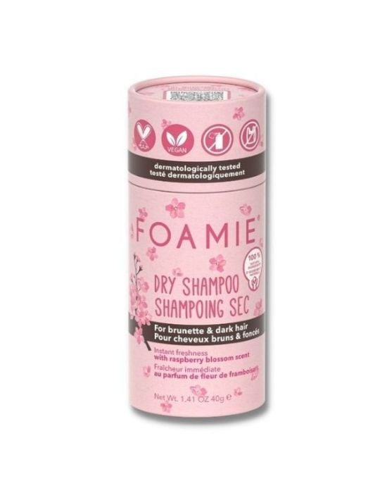 Foamie Dry Shampoo Berry Blossom Brunette for Brunette & Dark Hair 40gr