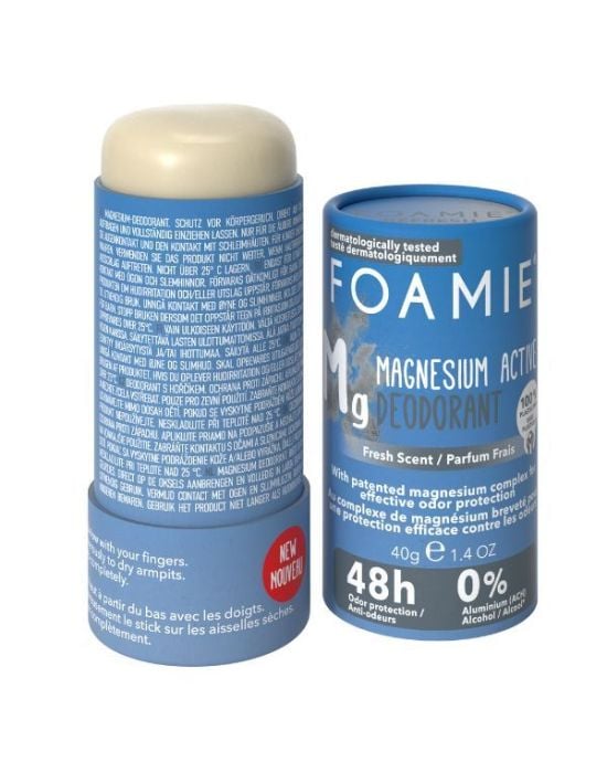 Foamie Magnesium Active Deodorant Refresh 48h odor protection 40gr