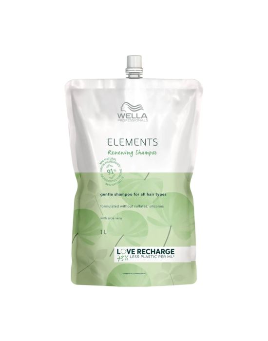 Wella Professionals New Elements Renewing Shampoo Refill Pouch 1000ml