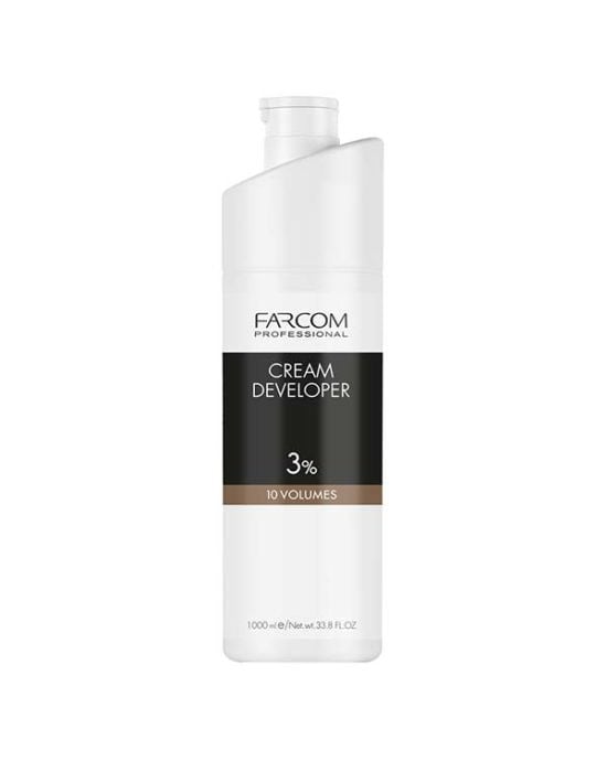 Farcom Professional Cream Developer 3% 10Vol. 1000ml