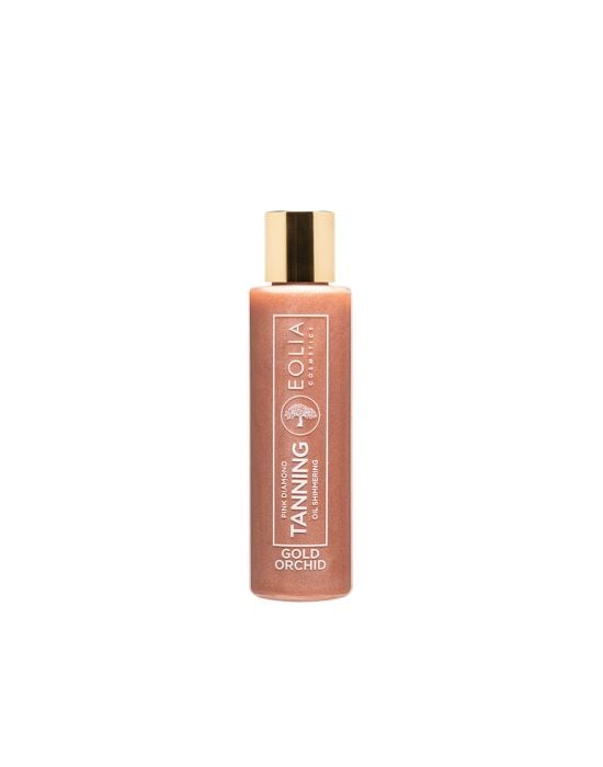 Eolia Cosmetics Tanning Oil Shimmer Pink Diamond Gold Orchid 150ml