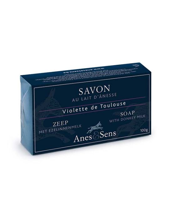Anes & Sens Donkey Milk Soap Violette de Toulouse 100gr