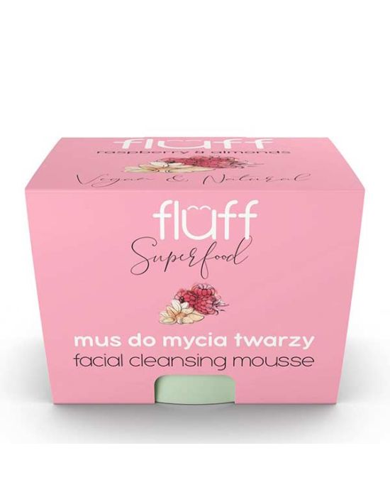 Fluff Cleansing Face Mousse Raspberries with Almonds 50ml