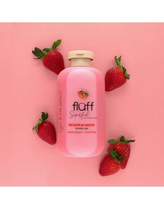 Fluff Shower Gel Strawberry 500ml