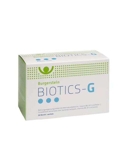Burgerstein Biotics G - 30 φακελάκια