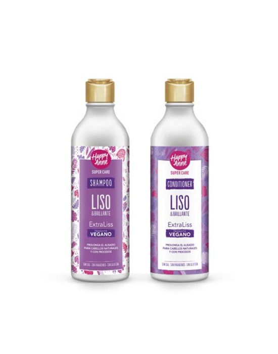 Happy Anne Post Treat Lisse & Shine Kit (Shampoo 340ml, Conditioner 340ml)